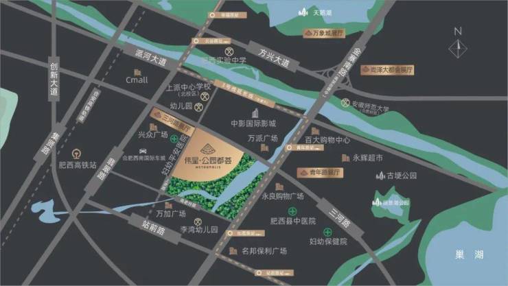 -售楼处发布：主城顶豪改善标杆启幕尊龙凯时APP【新盘】合肥热门楼盘(图3)
